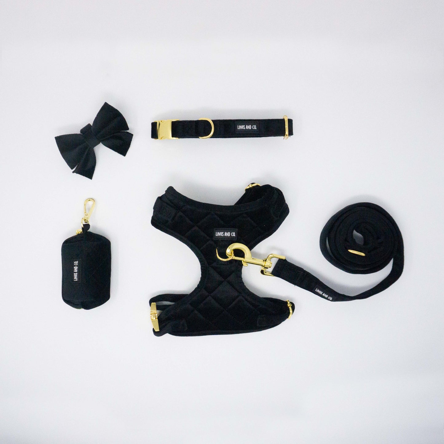 Noir Comfort Harness Set