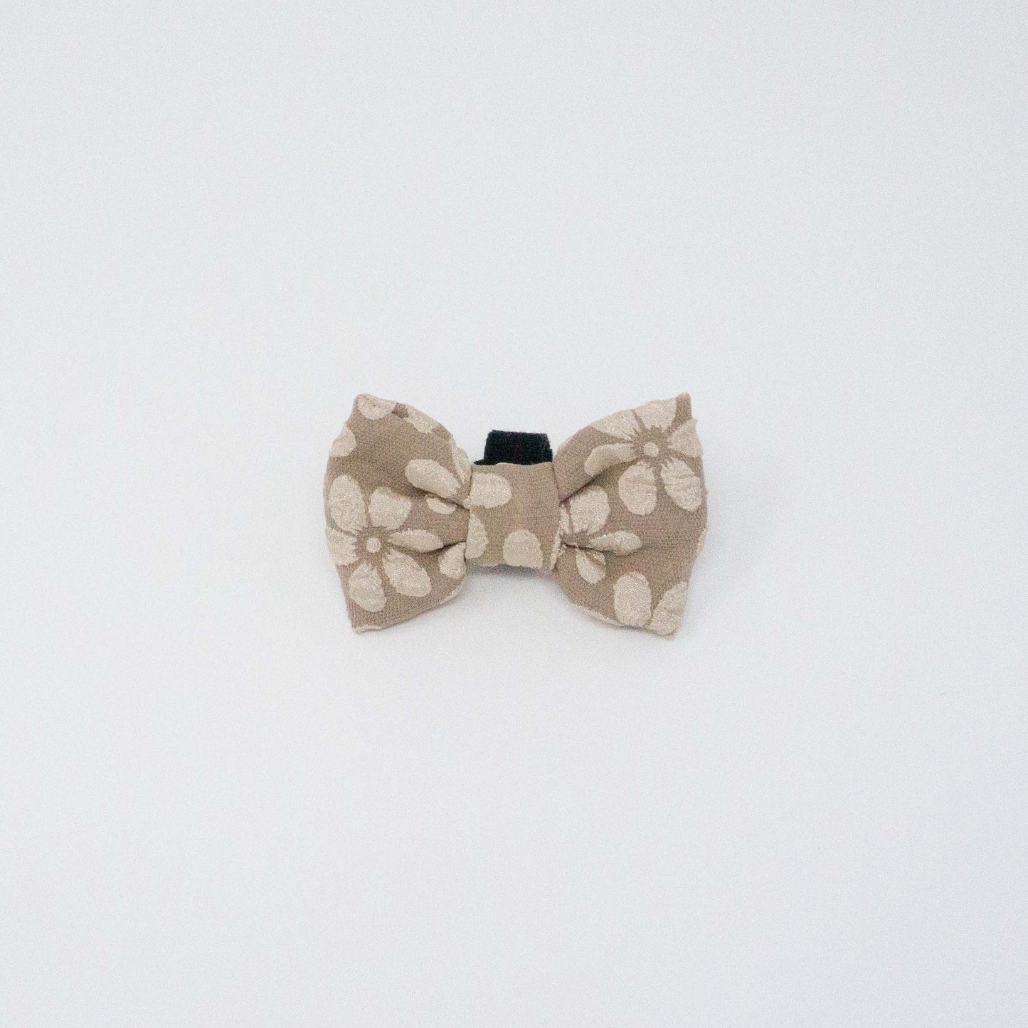 Bisque Bloom Bow Tie