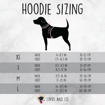 Striped Pet Hoodie