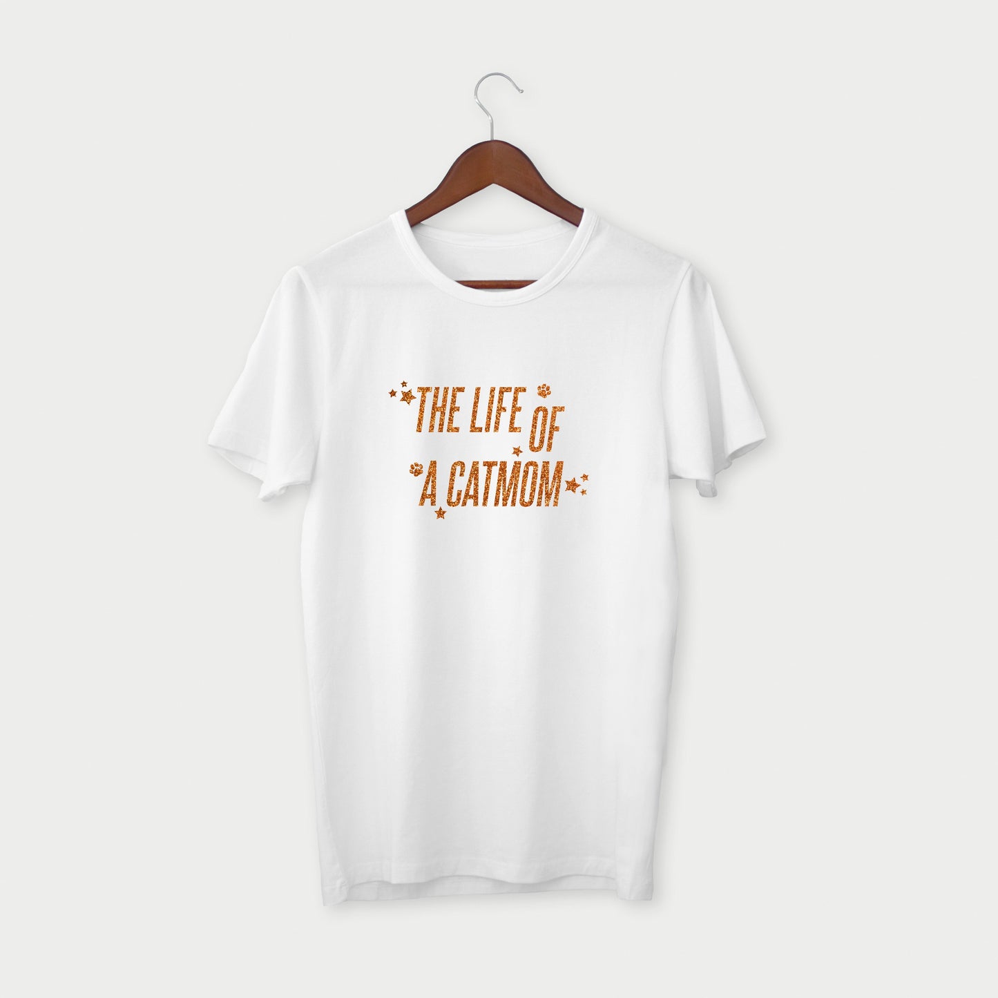 "The Life of a Cat Mom" T-shirt