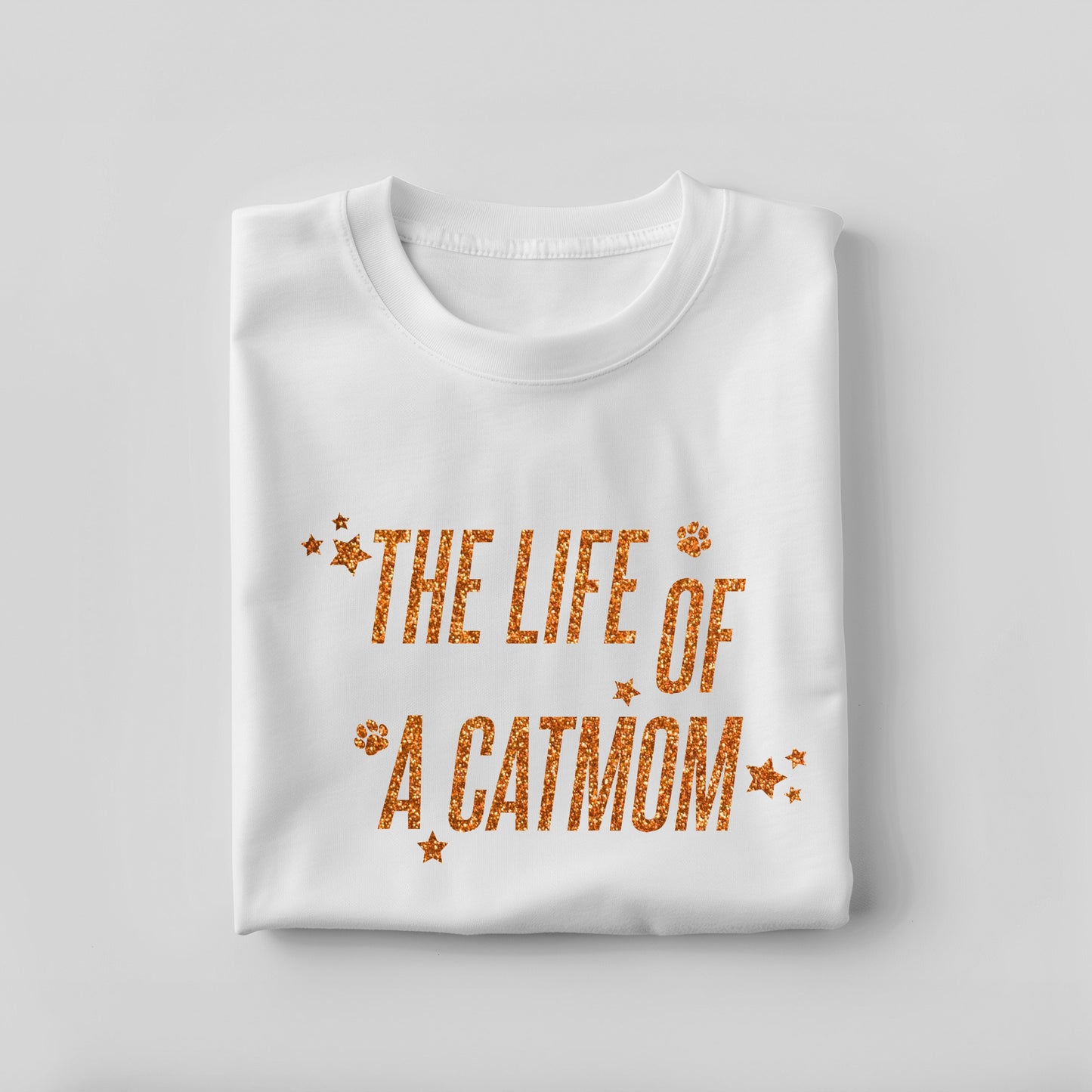 "The Life of a Cat Mom" T-shirt