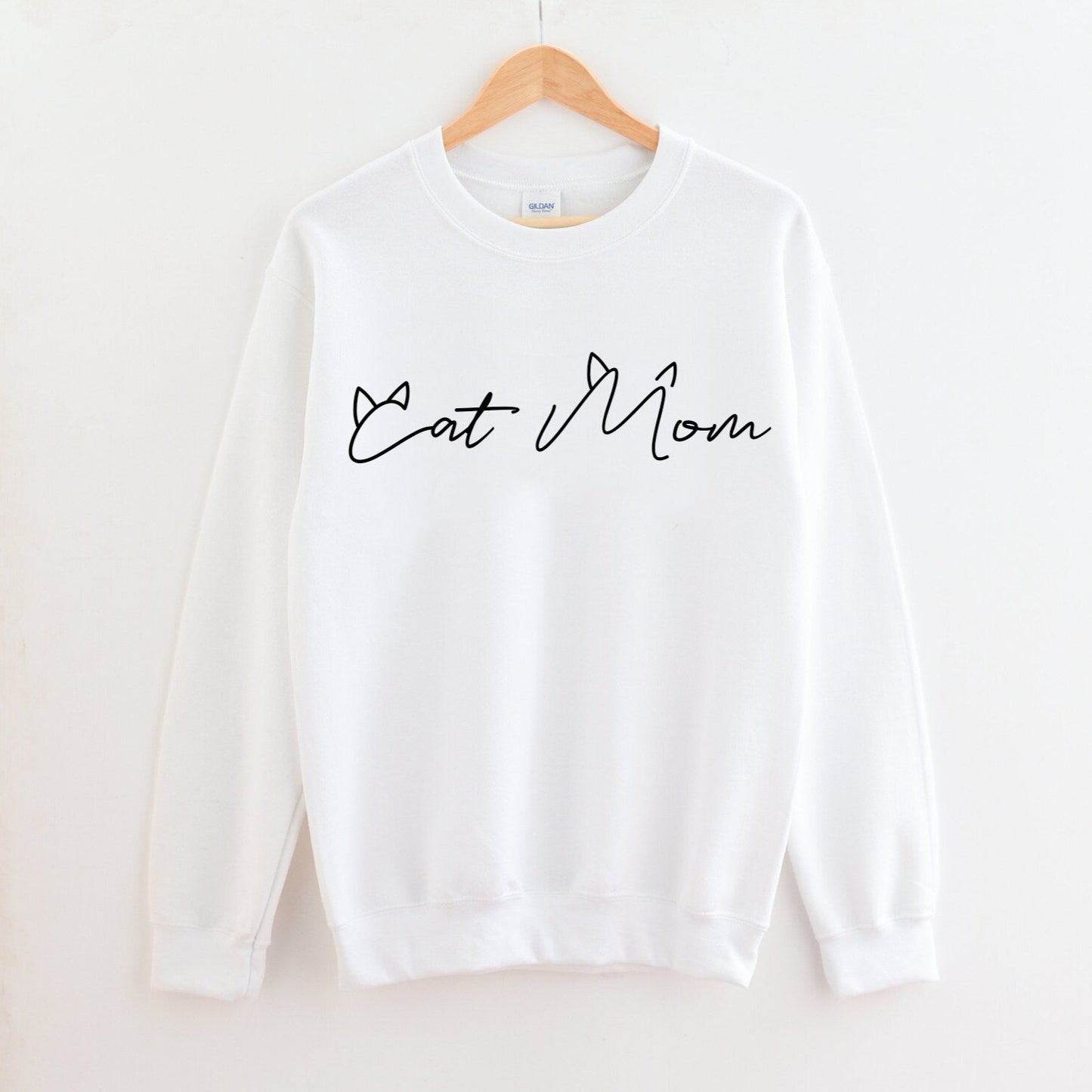 "Cat Mom” Crewneck