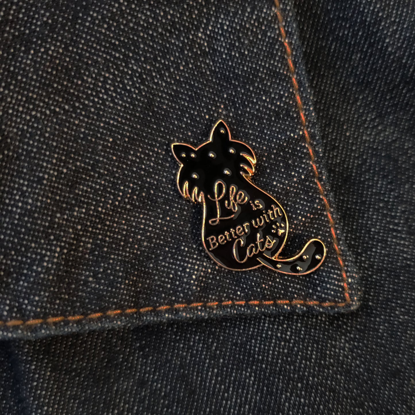 Pet Every Cat Pin