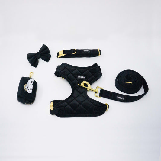Noir Comfort Harness Set