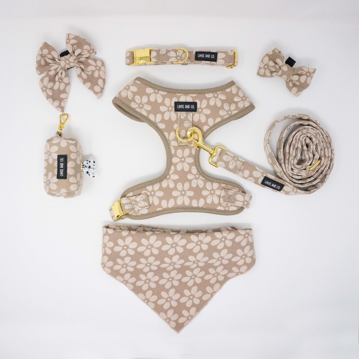 Bisque Bloom Harness Set