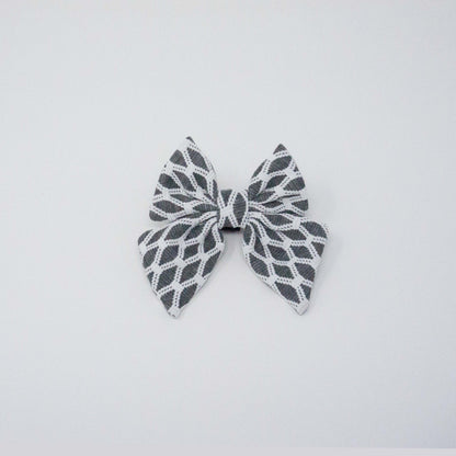 Hazey Grey Sailor Bow