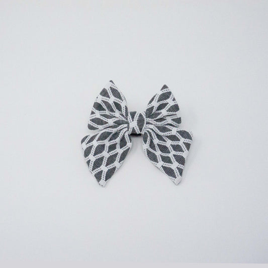Hazey Grey Sailor Bow