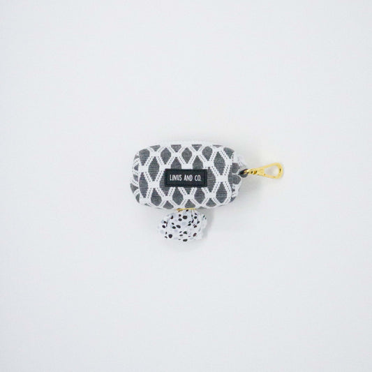 Hazey Grey Poop Bag Holder