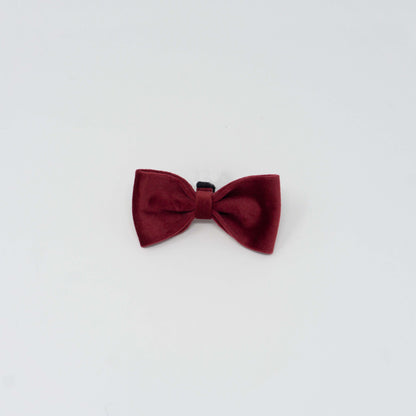 Scarlet Comfort Bow Tie