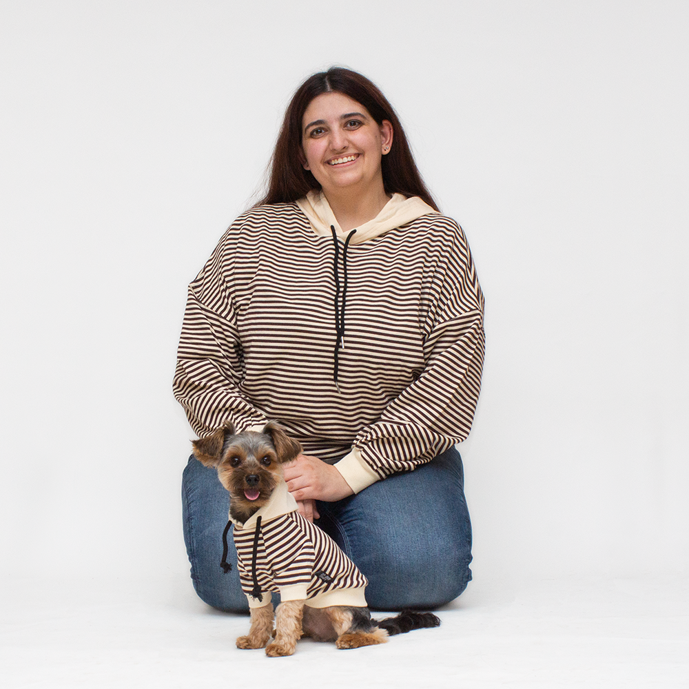 Striped Human Hoodie