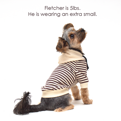 Striped Pet Hoodie