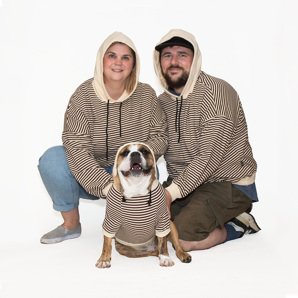Striped Human Hoodie