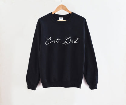 "Cat Dad" Crewneck