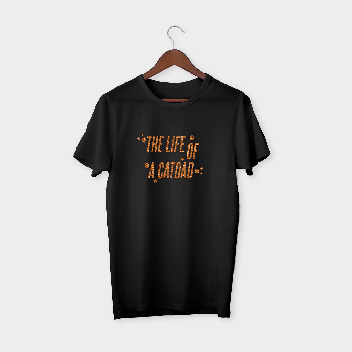 "The Life of a Cat Dad" T-shirt