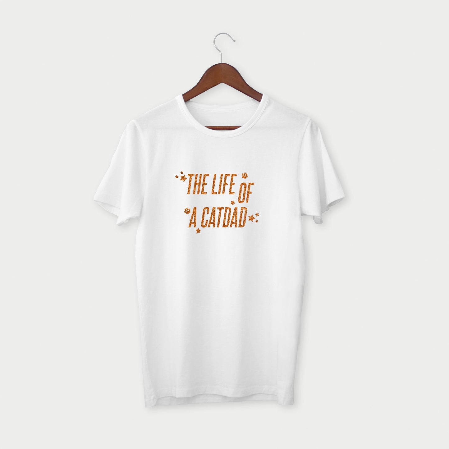 "The Life of a Cat Dad" T-shirt