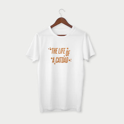 "The Life of a Cat Dad" T-shirt