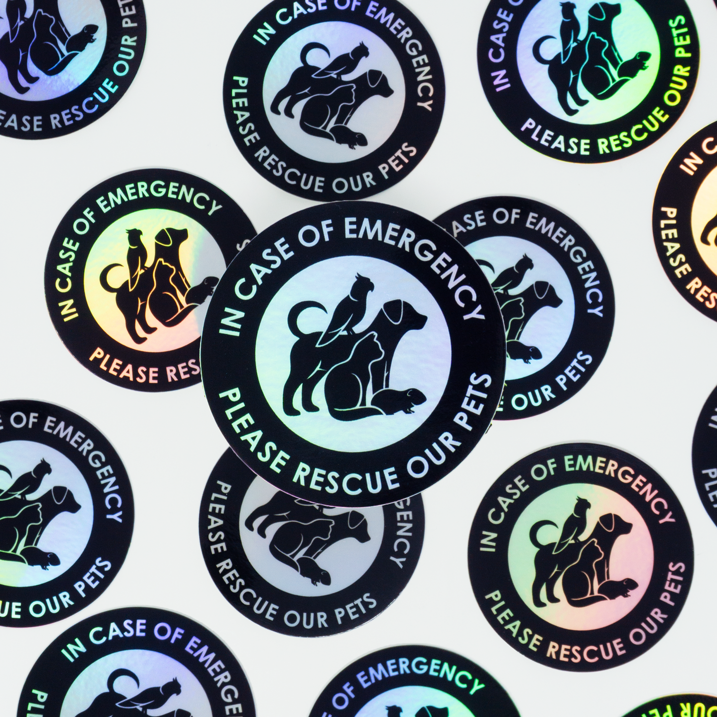 Emergency Rescue Sticker