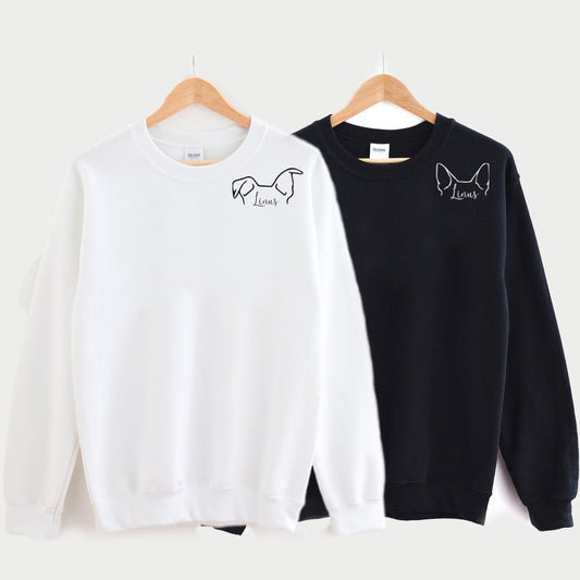 Custom Dog Ear Crewneck