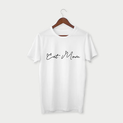 "Cat Mom” T-Shirt