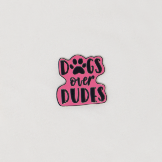 Dogs over Dudes Pin