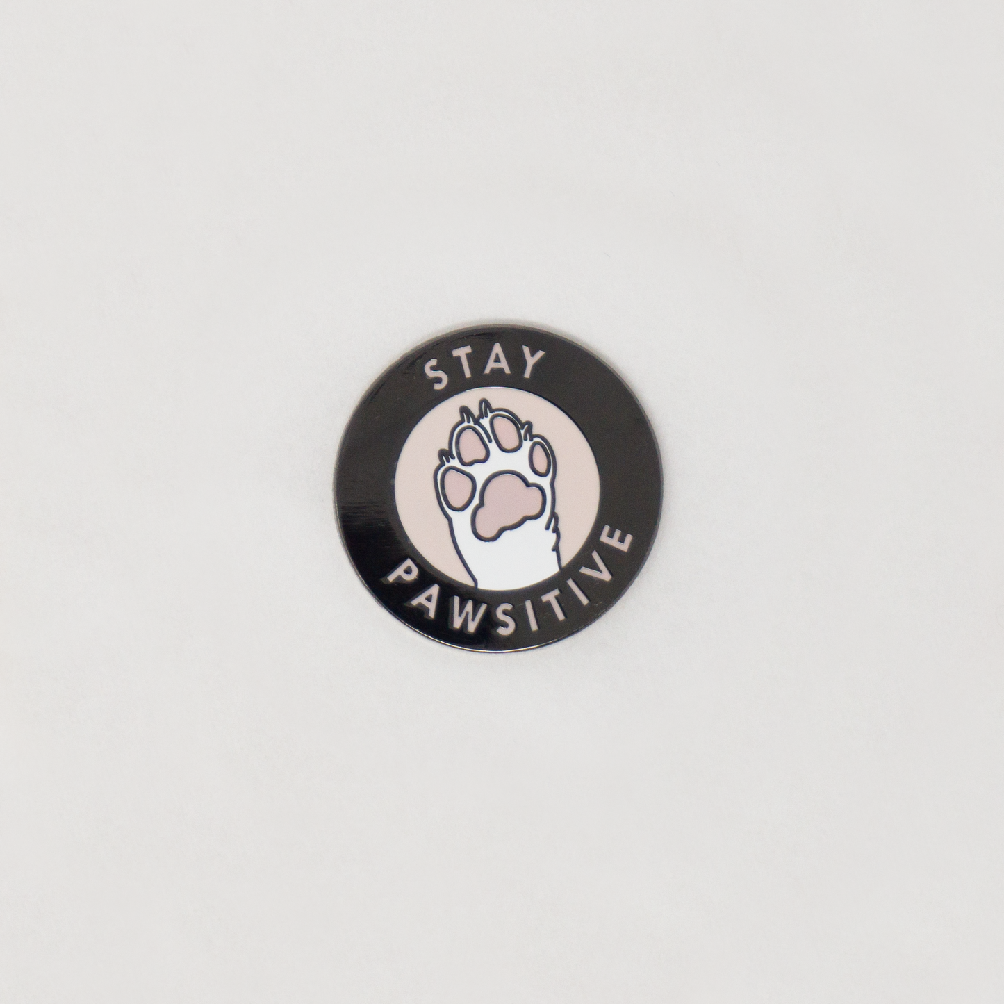 Stay Pawsitive Pin