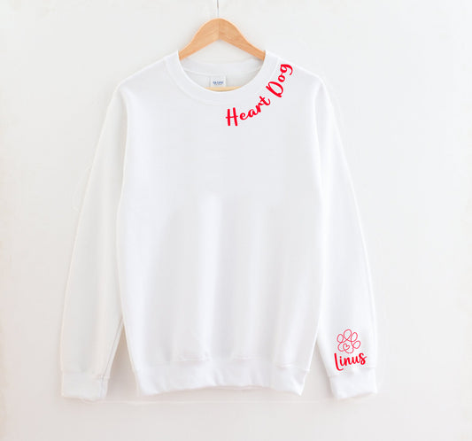 Heart Dog Crewneck